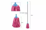 AODI BIG ROUND MICROFIBER MOP (IRON HANDLE) - Image 2