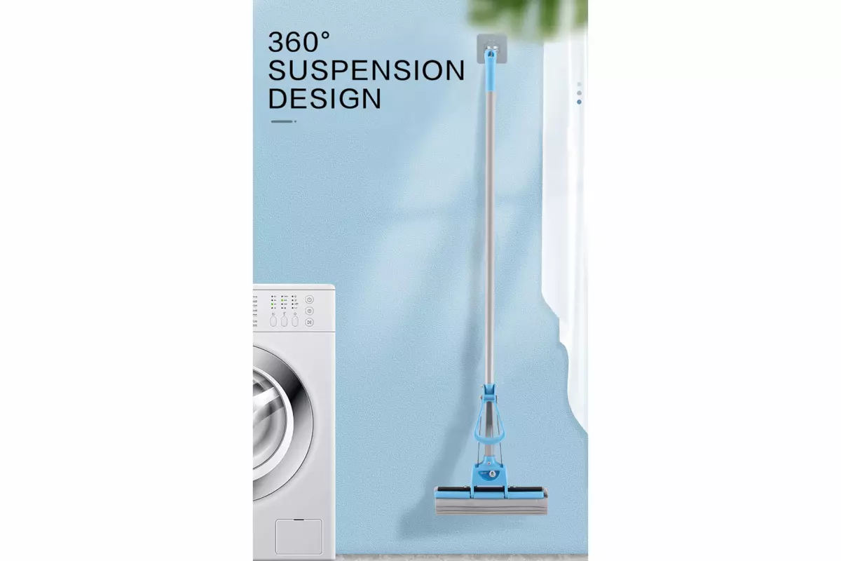 AODI SINGLE WHEEL SPONGE MOP - Image 3
