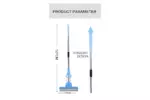 AODI DOUBLE WHEELED SPONGE MOP (27CM) - Image 2