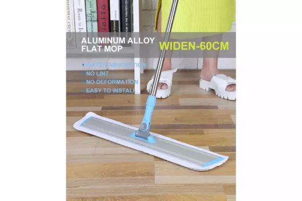 AODI LENGTHEN ALUMINUM FLAT MOP (60CM) 2 REFILL