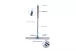 AODI LENGTHEN ALUMINUM FLAT MOP (60CM) 2 REFILL - Image 3