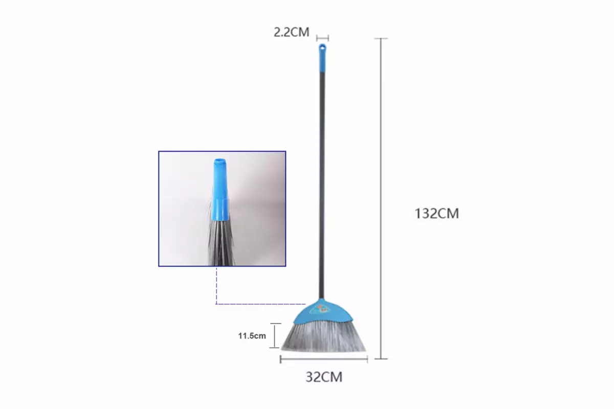 AODI HARD SILK BROOM IRON, PLASTIC - Image 2