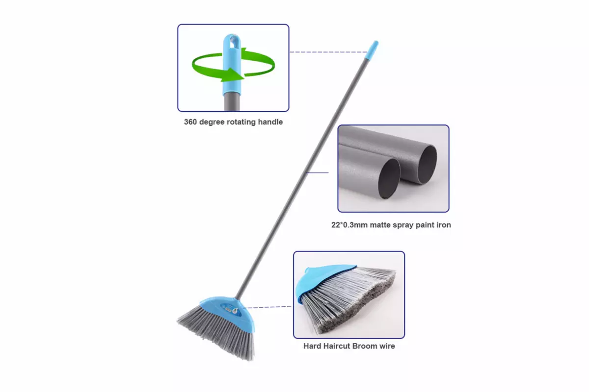 AODI HARD SILK BROOM IRON, PLASTIC - Image 3