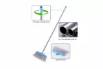 AODI STEEL HANDLE BROOM STEEL, PLASTIC - Image 3