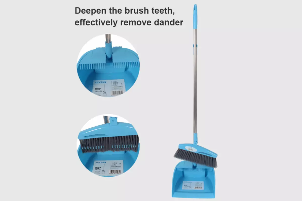 AODI FOLDING BROOM AND DUSTPAN SET - Image 2