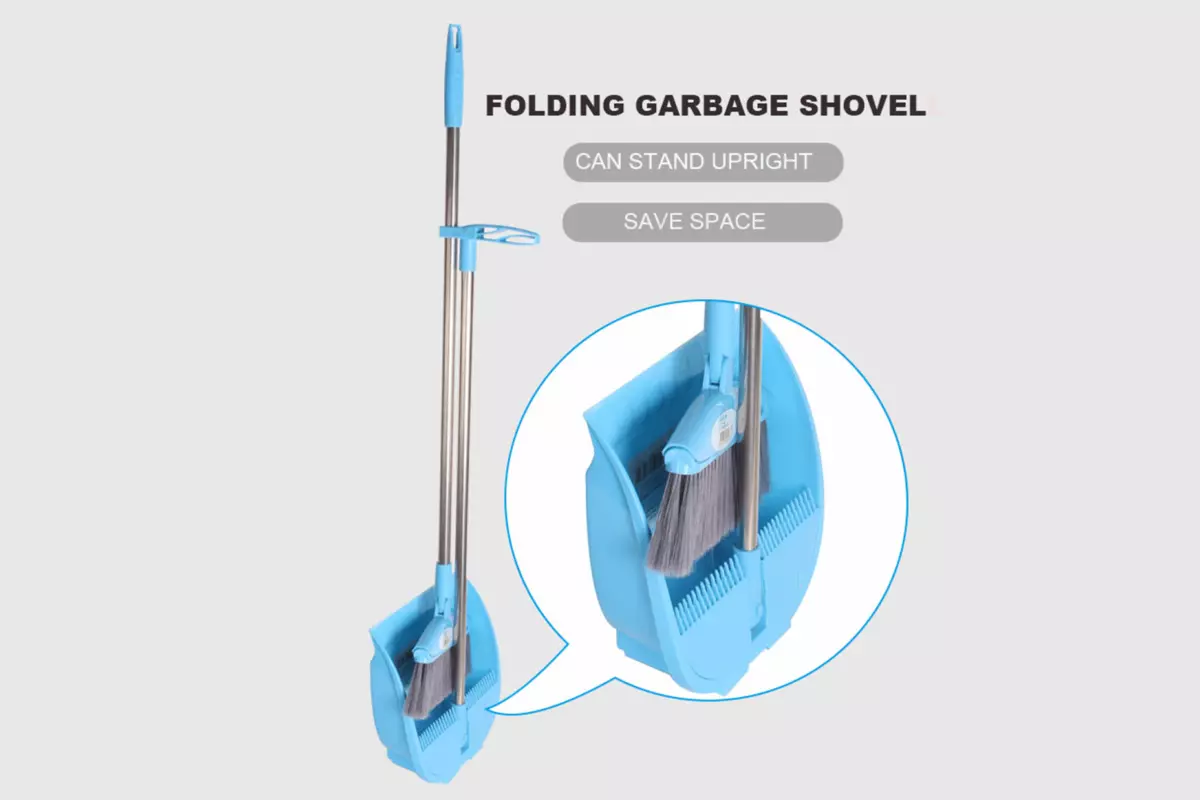 AODI FOLDING BROOM AND DUSTPAN SET - Image 3