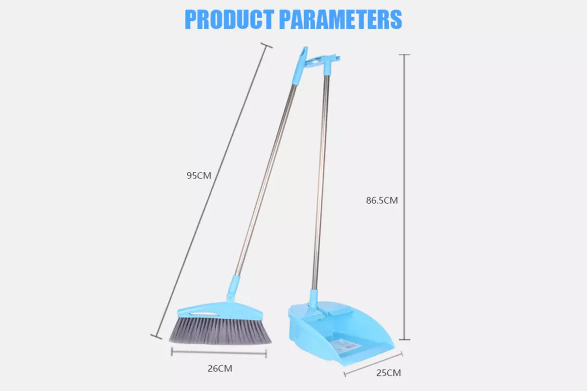 AODI FOLDING BROOM AND DUSTPAN SET - Image 4