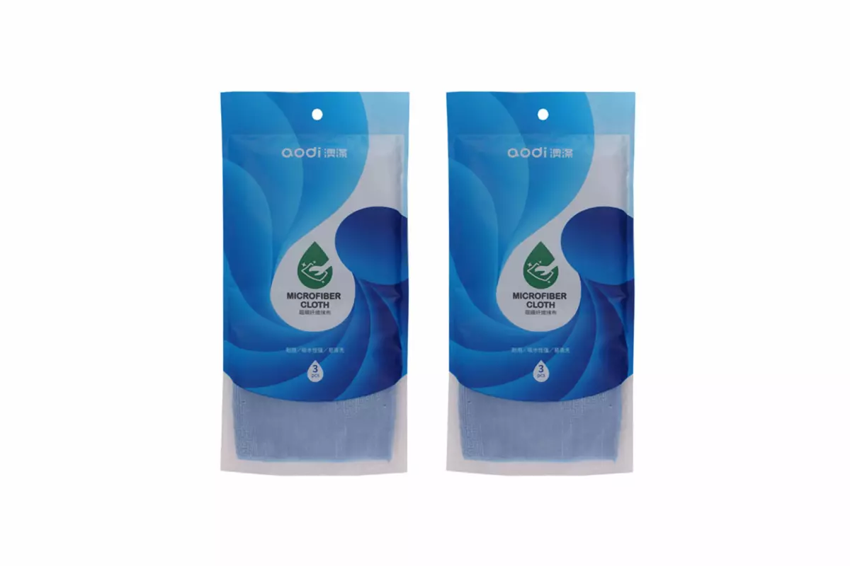 AODI MICROFIBER CLEANING CLOTHES 30X30 (3PCS) - Image 4