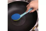 AODI NYLON NON STICK POT DOUBLE-SIDED BRUSH
