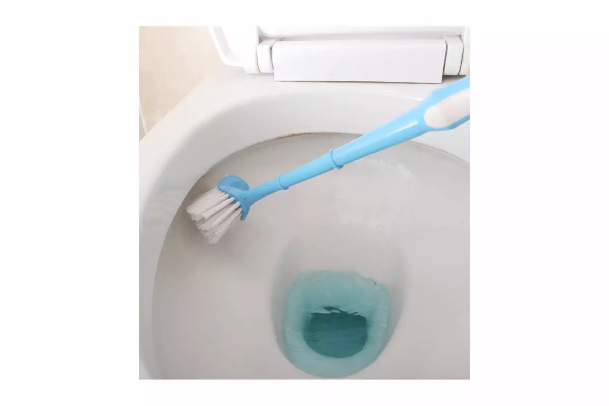 AODI L SHAPE PLASTIC TOILET BRUSH - Image 2