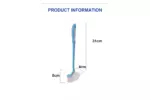 AODI L SHAPE PLASTIC TOILET BRUSH - Image 3