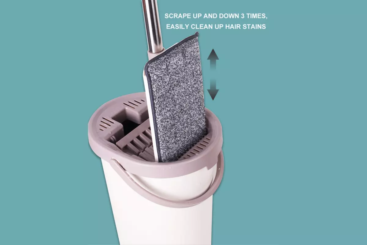 AODI FLAT MOP WITH BUCKET - Image 2