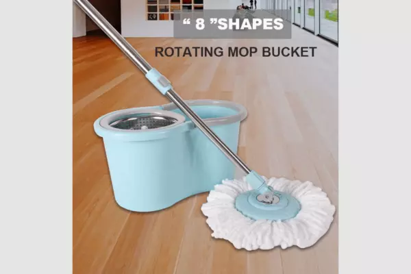 AODI SPIN MOP-STEEL BASKET (2 MOP HEAD)