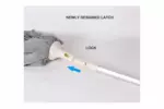 AODI 6 SIDES ALUMINIUM HANDLE MICROFIBER MOP-ROUND - Image 2