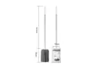 AODI 6 SIDES ALUMINIUM HANDLE MICROFIBER MOP-10CM - Image 2