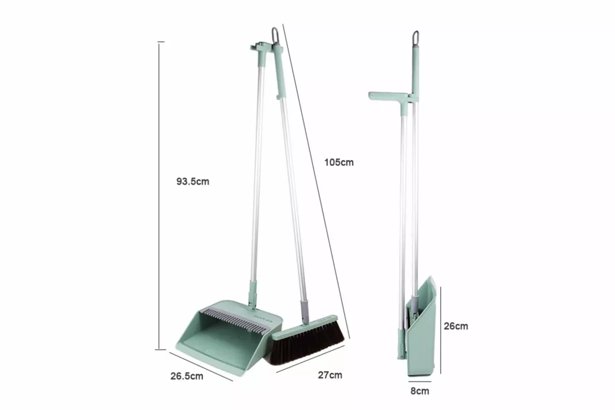 AODI FOLDING BROOM AND DUSTPAN - Image 3