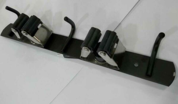 AODI STAINLESS STEEL MOP HOLDER 3 HOOK 2 CLIP
