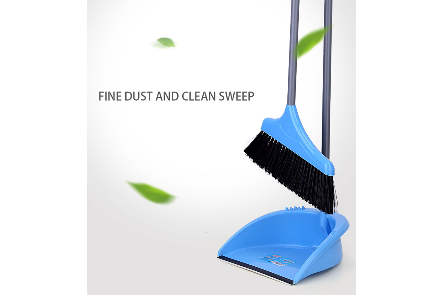 5562 AODI ECONOMICAL BROOM AND DUSTPAN SET - Image 1