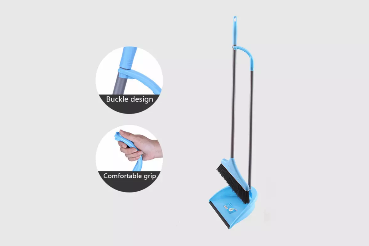 AODI ECONOMICAL BROOM AND DUSTPAN SET - Image 4