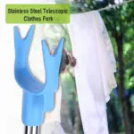 AODI STAINLESS STEEL TELESCOPIC CLOTHING FORK