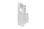 DRESSING TABLE W/ 3 CHEST DRAWERS AND STOOL AKAMU - Image 4