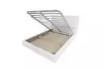 STORAGE QUEEN BED PU FABRIC CUSHIONED AKAMU - Image 3