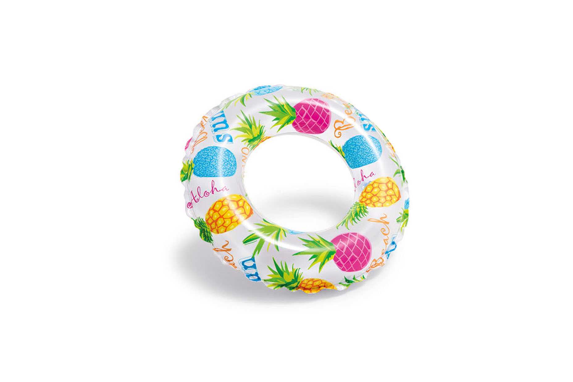 11755 Swim Ring Pineapple Print (Age 3-6) Intex - Image 1