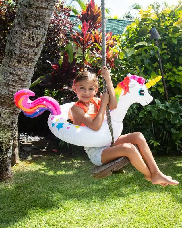 Unicorn Swim Ring  (Age 3-6) Intex - Image 3