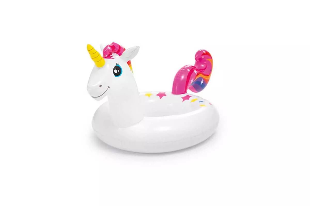 Unicorn Swim Ring  (Age 3-6) Intex - Image 2