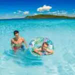 Swim Ring Tropical Print (Age 9+) Intex