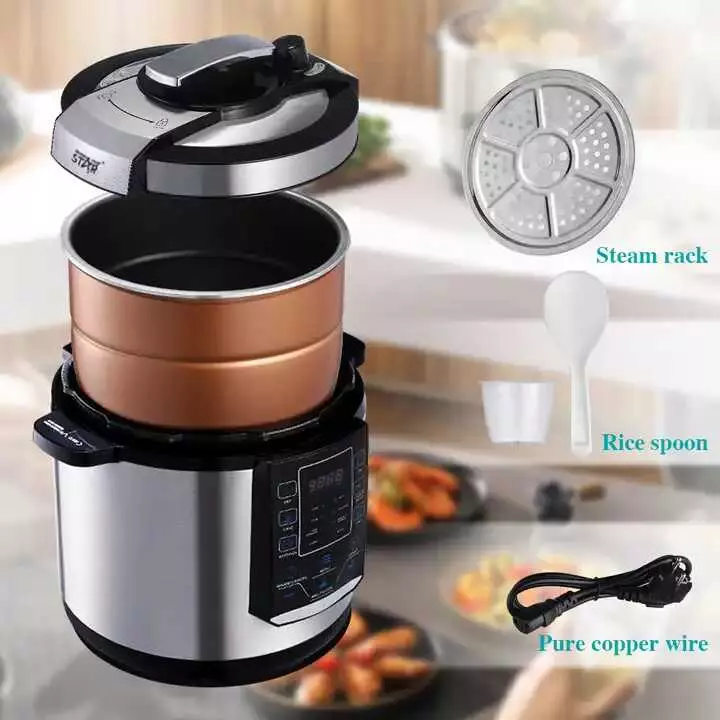 Pressure Cooker 6L  Winning Star - Image 4