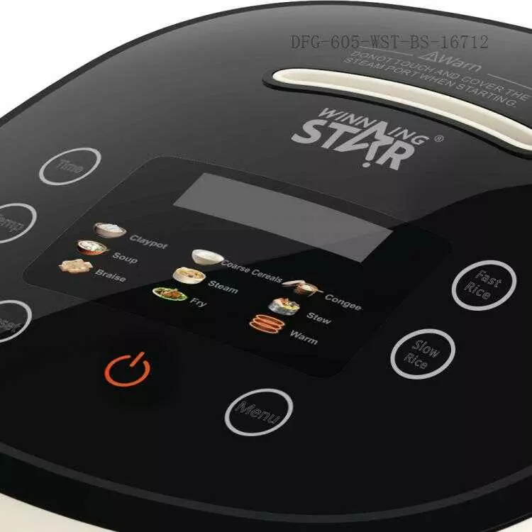 Rice Cooker with LED display 1.2L Winning Star - Image 2