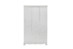 WARDROBE 3 DOOR WITH DRAWERS WHITE AKAMU