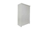 WARDROBE 3 DOOR WITH DRAWERS WHITE AKAMU - Image 3