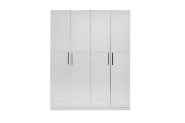 WARDROBE 4 DOOR WHITE AKAMU