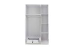 WARDROBE 3 DOOR WHITE AKAMU - Image 2