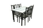 DINING SET WITH 4 CHAIRS
