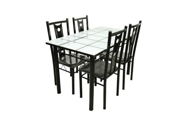 DINING SET WITH 4 CHAIRS