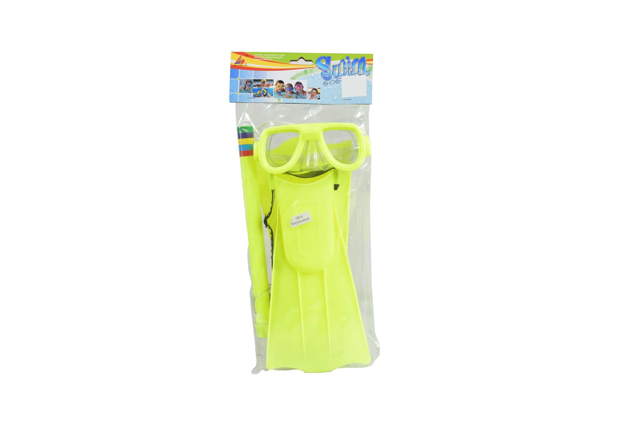11955 ADVENTURER SWIM MASK SET + FINS - Image 1