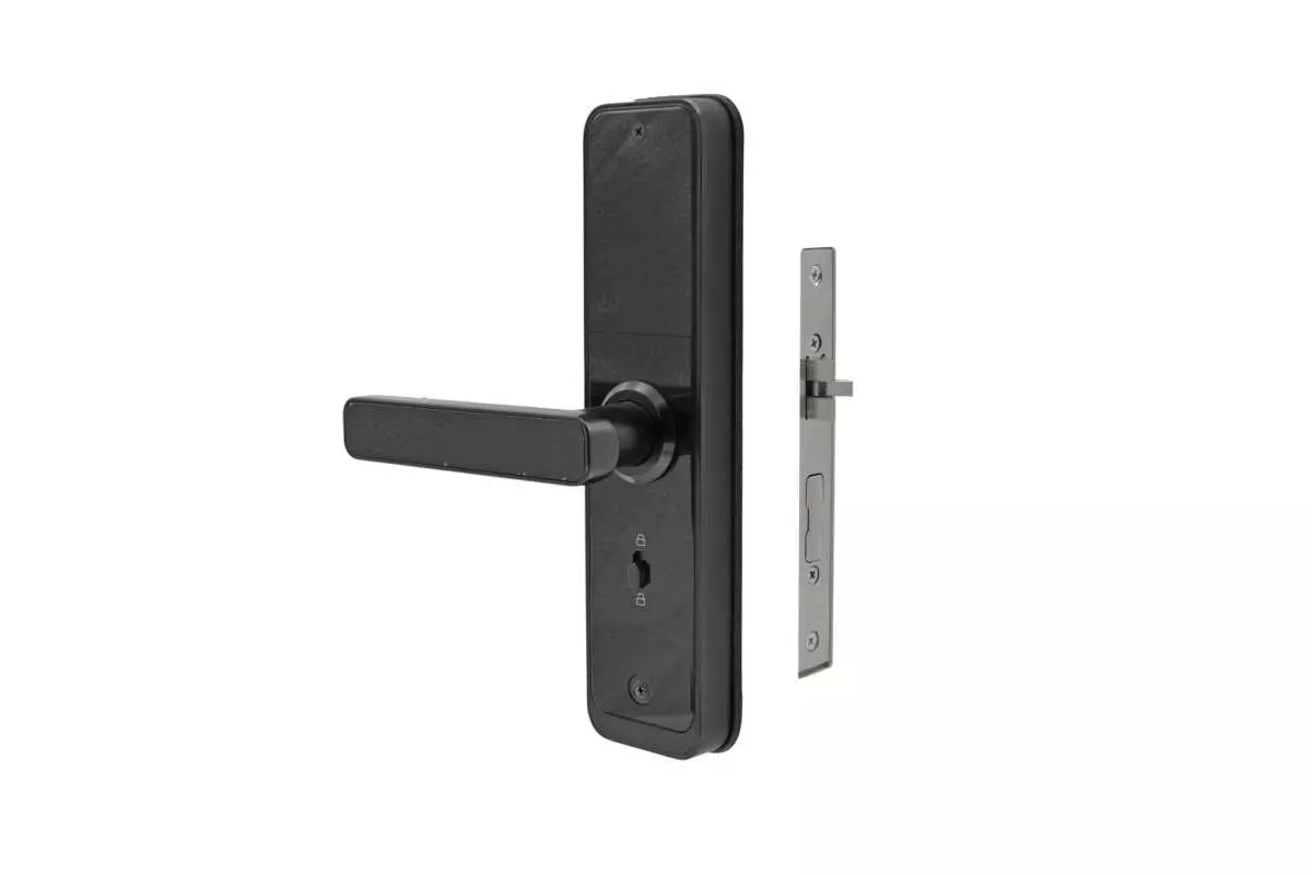 SMART HANDLE DOOR LOCK PASSWORD+CARD(MIFARE)FINGERPRINT+APP - Image 2