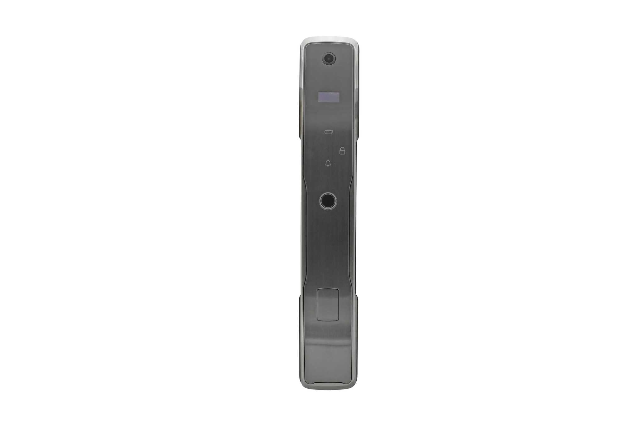 11213 (2) SMART HANDLE DOOR LOCK USMART GO WIFI APP+FINGERPRINT+PASSWORD+M/CARD+CAMERA - Image 1