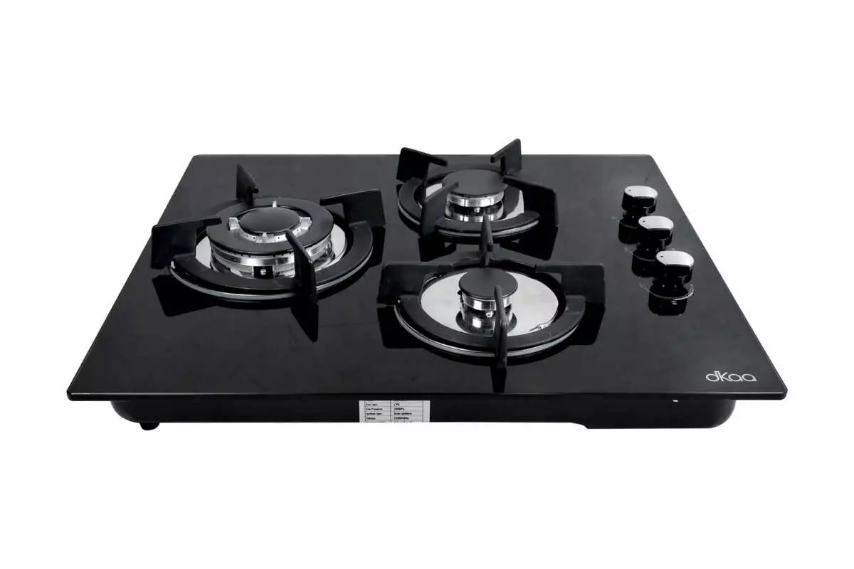 DKAA BUILT-IN 3 BURNERS GAS HOB - Image 2