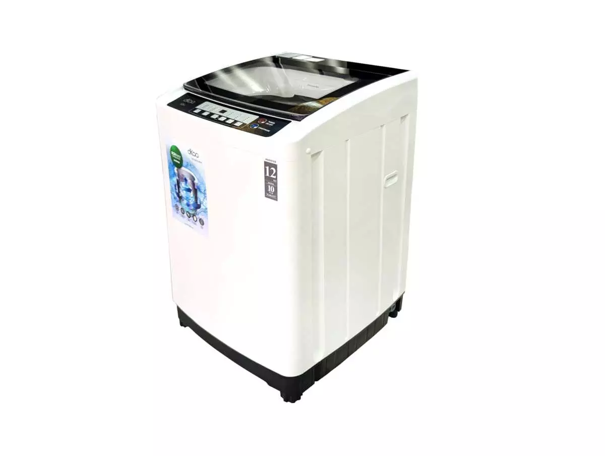 DKAA 12KG TOP LOADING WASHING MACHINE 220-240V/50HZ PLASTIC BODY WHITE - Image 2