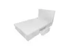 AKAMU STORAGE DOUBLE BED CUSHION HEADBOARD