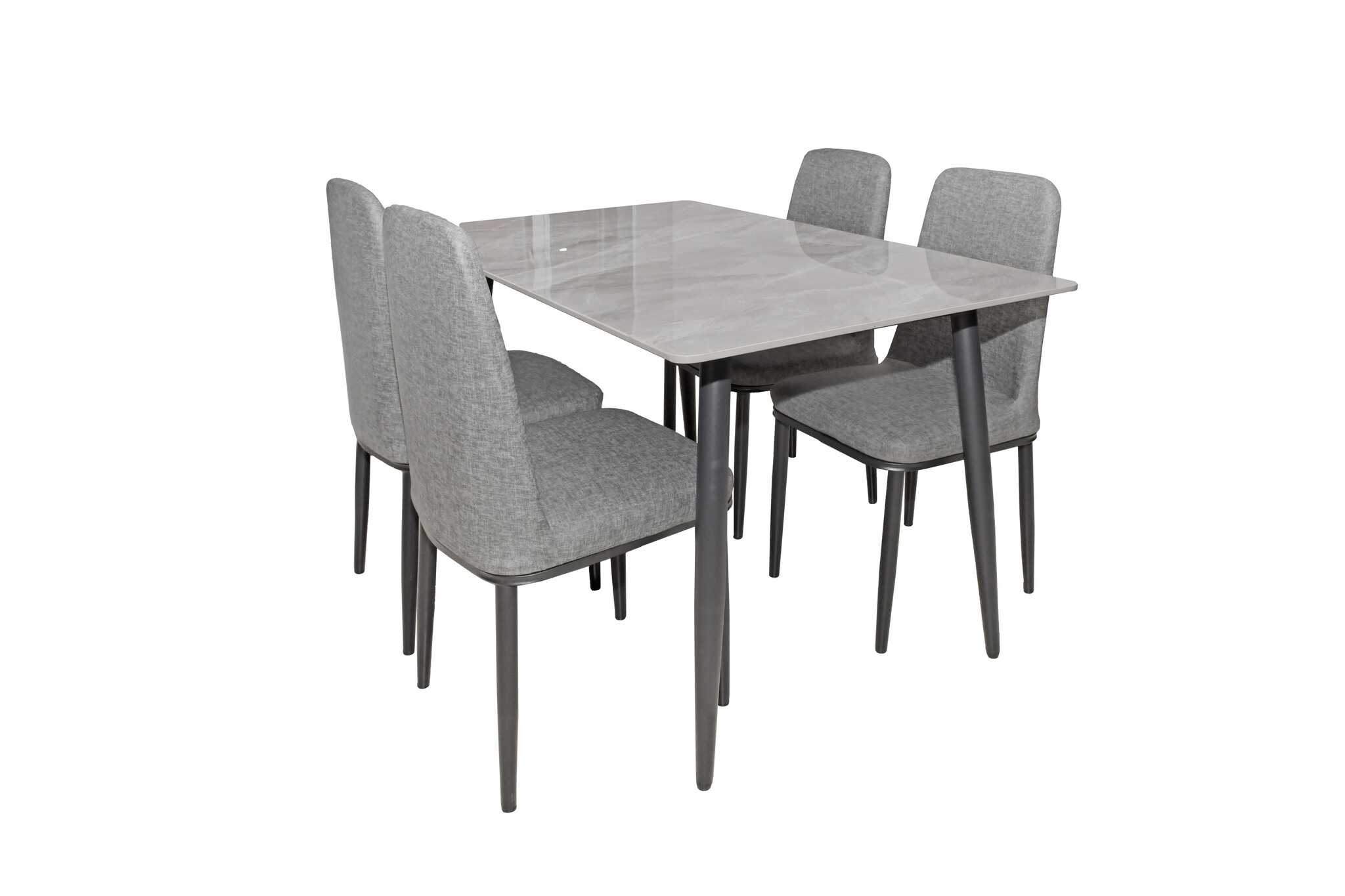 25671 (1) copy 2 DINING SET WITH 4 CHAIRS - Image 1