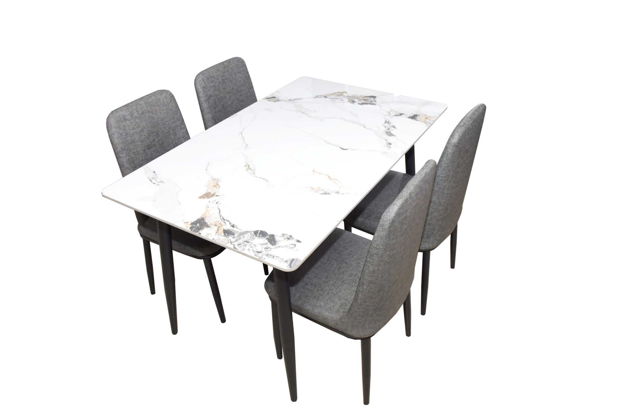 25672 () DINING SET WITH 4 CHAIRS - Image 1