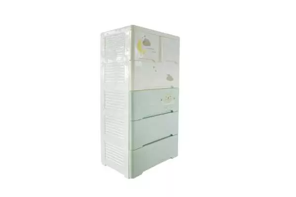6-TIER PLASTIC CHEST OF DRAWER