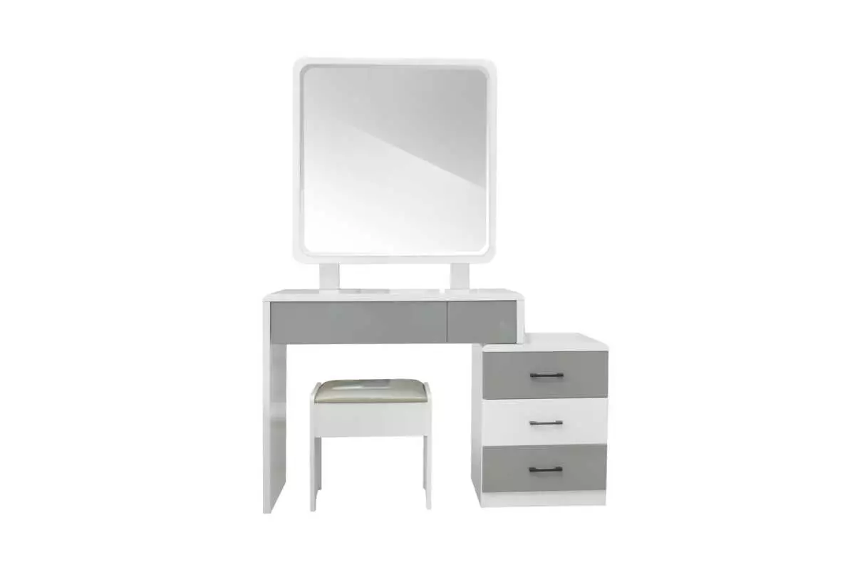 AKAMU DRESSING TABLE WITH STOOL - Image 2
