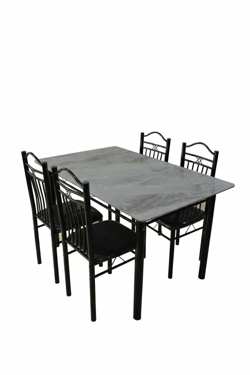 27399-2 copy DININIG SET WITH 4 CHAIRS - Image 1