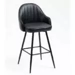 BAR STOOL WITH CUSHION SEAT